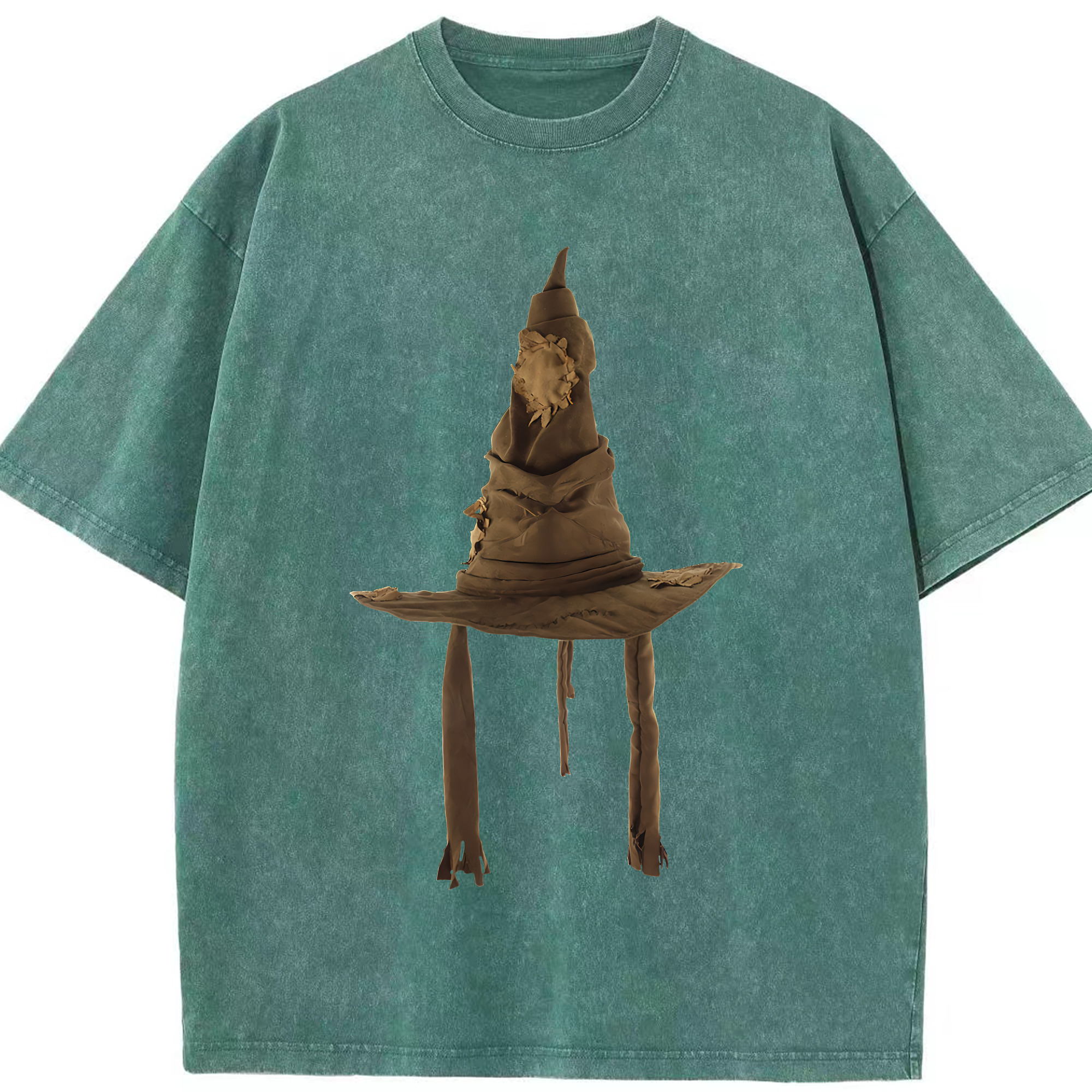 （画像用） Harry Potter ハリー・ポッターシリーズ 綿100% ヴィンテージ風 半袖Tシャツ（フロントプリント）